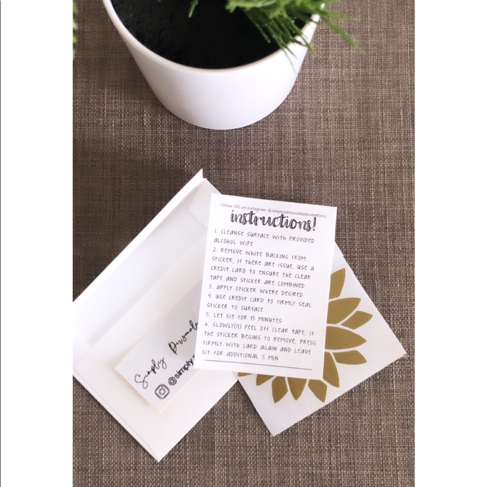 Personalized decals